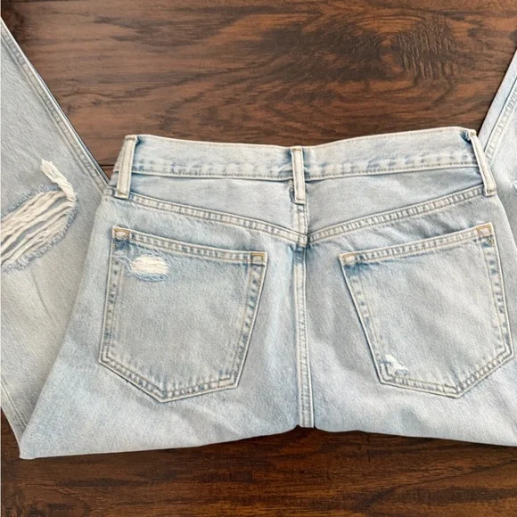 GAP Light Blue Distressed Women Jeans - NWT - Size 25/0R - Picture 4 of 5